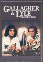 Gallagher & Lyle: U.K. tour book