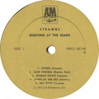 Strawbs: Bursting At the Seams Israel vinyl album