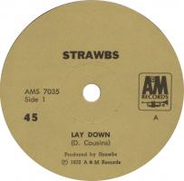 Strawbs: Lay Down Israel 7-inch