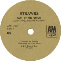 Strawbs: Part Of the Union Israel 7-inch