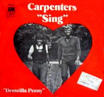 Carpenters: Sing Israel 7-inch