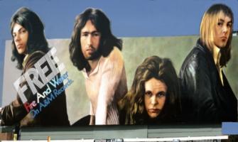 Free: Fire and Water US L.A. billboard