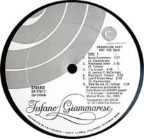 Tufano-Giammarese self-titled U.S. vinyl album label