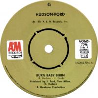 Hudson-Ford: Burn Baby Burn Turkey 7-inch