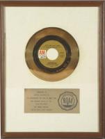 Carpenters: We've Only Just Begun US gold single