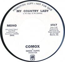 Comox: My Country Lady U.S. promo 7-inch