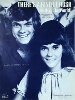 Carpenters: There's a Kind of Hush US sheet music