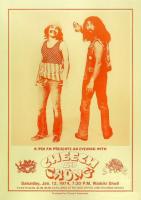 Cheech & Chong 1974 U.S. concert poster