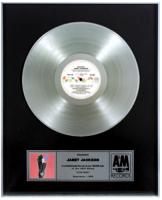 Janet Jackson: Control Germany platinum album
