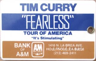 Tim Curry: Fearless U.S. luggage tag