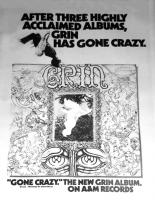 Grin: Gone Crazy US ad