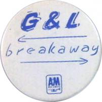 Gallagher& Lyle: Breakaway US button