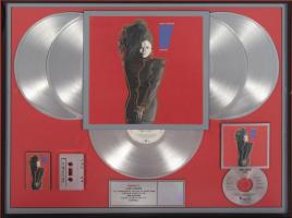 Janet Jackson: Control U.S. RIAA platinum 5x album
