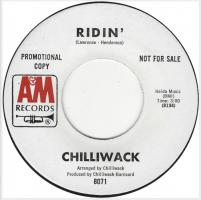 Chilliwack: Ridin' U.S. promo 7-inch