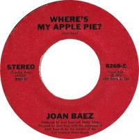 Joan Baez: Where's My Apple Pie US promo 7-inch