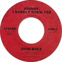 Joan Baez: Johnny, I Hardly Knew Yeh U.S. 7-inch with custom label