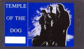 Temple of the Dog backstage pass
