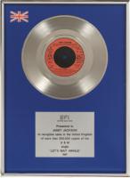 Janet Jackson: Let's Wait Awhile Britain BPI gold single