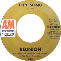 Reunion: City Song US 7-inch