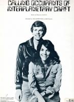 Carpenters: Calling Occupants Of Interplanetary Craft US sheet music