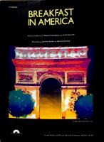Supertramp: Breakfast In America US sheet music