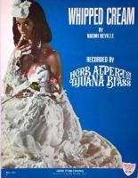 Herb Alpert & the Tijuana Brass: Whipped Cream U.S. sheet music