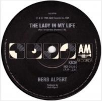 Herb Alpert: The Lady In My Life Australia 7-inch