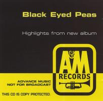 Black Eyed Peas 2003 U.S. promotional CD acetate