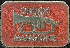 Chuck Mangione promotional enamel pin