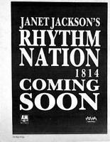 Janet Jackson: Rhythm Nation 1814 New Zealand ad