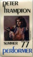 Peter Frampton backstage pass 1977