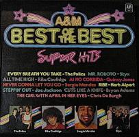 Various Artists: A&M Best Of the Best Super Hits Philippines vinyl album