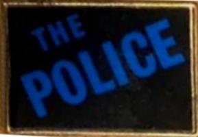 Police enamal pin
