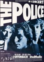 Police concert poster Germany 1980