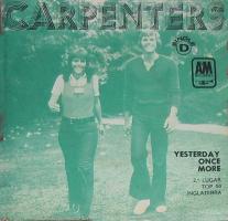 Carpenters: Yesterday Once More Portugal 7-inch
