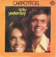 Carpenters: Only Yesterday Portugal 7-inch