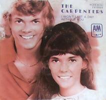 Carpenters: I Won't Last a Day Without You Portugal 7-inch