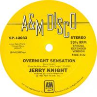 Jerry Knight: Overnight Sensation U.S. 12-inch