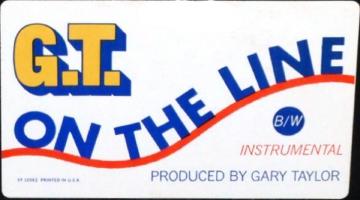 Gary Taylor: On the Line U.S. 12-inch sticker