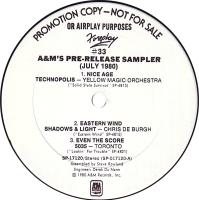 Foreplay #33 A&M Pre-Release Sampler U.S. promo album