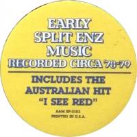 Split Enz: Frenzy U.S. promotional sticker