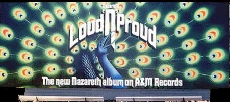 Nazareth: Loud 'N' Proud billboard in Los Angeles, CA