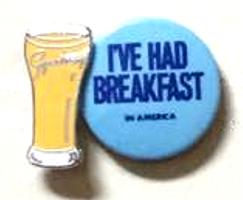 Supertramp: Breakfast In America US pin