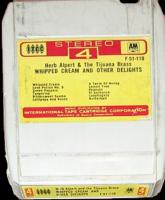 Herb Alpert & the Tijuana Brass: Whipped Cream & Other Delights US 4-track tape