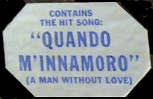 Sandpipers: Softly US album sticker