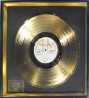 Cat Stevens: Mona Bone Jakon A&M Records in-house gold award