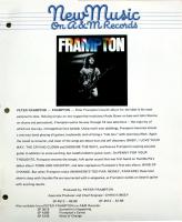 Peter Frampton: Frampton US sellsheet