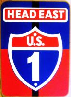 Head East: U.S. 1 U.S. promotional sticker