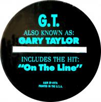 Gary Taylor: G.T. US promo sticker