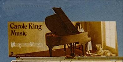 Carole King: Music U.S. billboard in Los Angeles, CA
